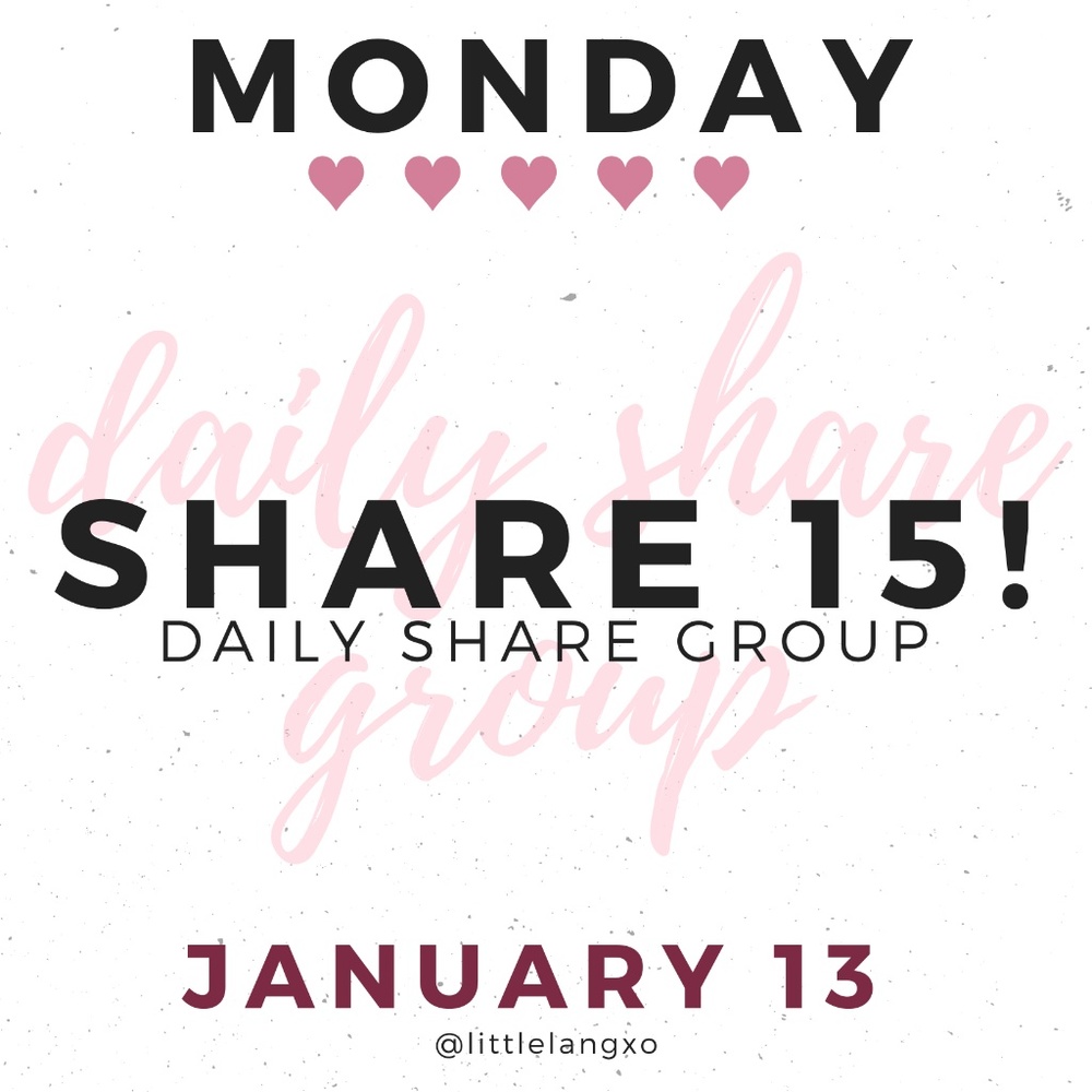 ♥ CLOSED ♥ MON JAN 13 ♥ SHARE GROUP ♥ - Picture 2 of 5
